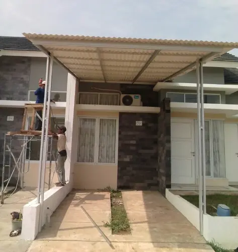 Kanopi Alderon RS Single Layer  pontianak