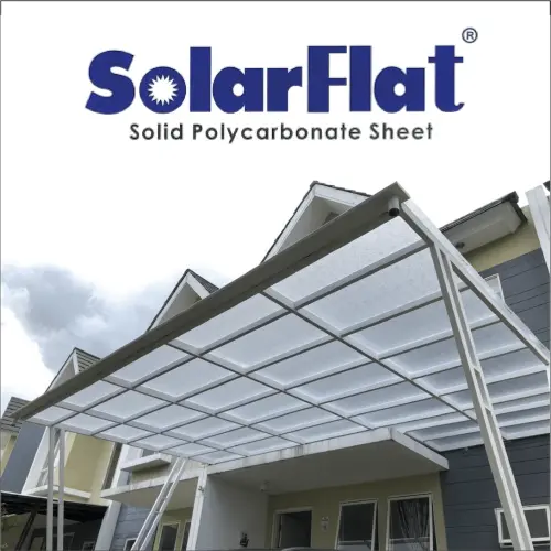 Kanopi Solarflat 3 mm  pontianak